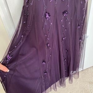 Oleg Cassini Beaded gown